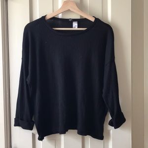 Light cropped sweater